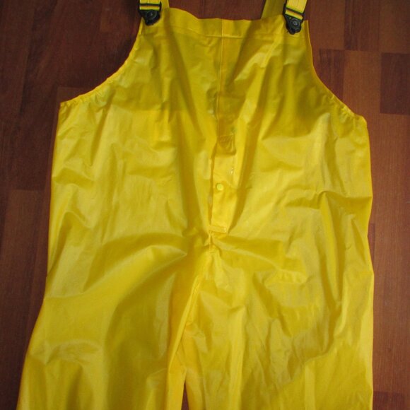 Rain Slicker Jacket and Overalls Set - Small - Picture 12 of 15